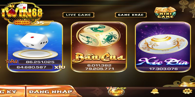 Người chơi cần vào mục Tải app trên trang chủ